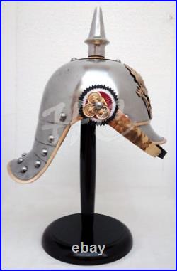 German Armor Prussian Pickle Haube Helmet WWI/WW2 Collectible Militaria Helmet