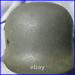 German Army Helmet 1942 Dome Stamp