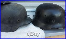 German Helmet 4x Ww2 Stahlhelm M35, M40, M40 M42