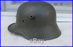 German Helmet M17 Size Si. 62 Ww1 Ww2 Stahlhelm