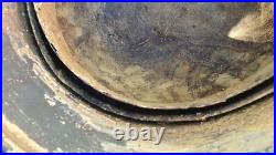 German Helmet M35 Size 66 + Liner Band Ww2 Stahlhelm