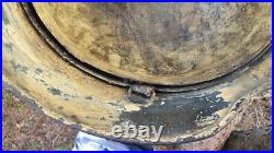 German Helmet M35 Size 66 + Liner Band Ww2 Stahlhelm