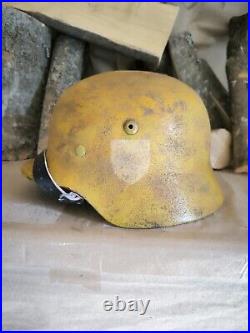 German Helmet M35 WW2 Combat helmet M 35 WWII size 62