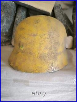 German Helmet M35 WW2 Combat helmet M 35 WWII size 62