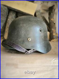 German Helmet M35 WW2 Combat helmet M 35 WWII size 64