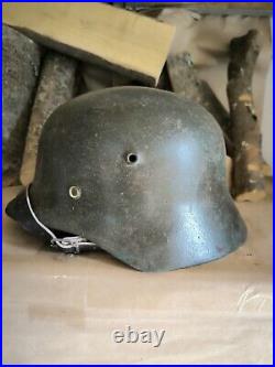 German Helmet M35 WW2 Combat helmet M 35 WWII size 64