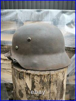 German Helmet M35 WW2 Combat helmet M 35 WWII size 64