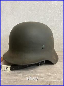 German Helmet M35 WW2 Combat helmet M 35 WWII size 64