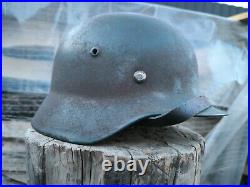 German Helmet M35 WW2 Combat helmet M 35 WWII size 64