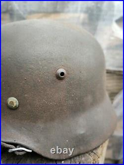 German Helmet M35 WW2 Combat helmet M 35 WWII size 64