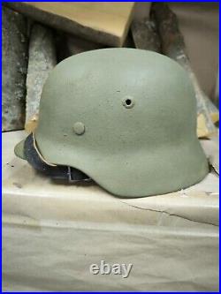 German Helmet M35 WW2 Combat helmet M 35 WWII size 64