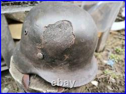 German Helmet M35 WW2 Combat helmet M 35 WWII size 64