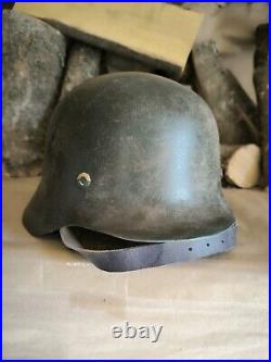 German Helmet M35 WW2 Combat helmet M 35 WWII size 64