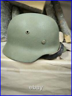 German Helmet M35 WW2 Combat helmet M 35 WWII size 64