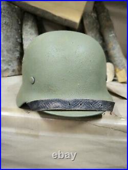 German Helmet M35 WW2 Combat helmet M 35 WWII size 64