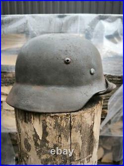 German Helmet M35 WW2 Combat helmet M 35 WWII size 64