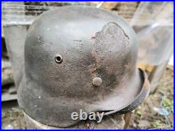 German Helmet M35 WW2 Combat helmet M 35 WWII size 64