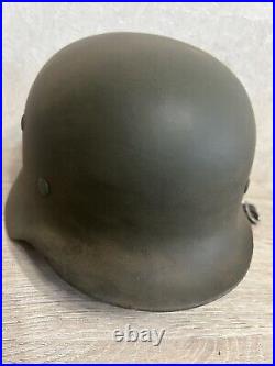 German Helmet M35 WW2 Combat helmet M 35 WWII size 64