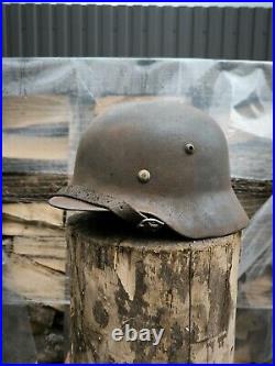 German Helmet M35 WW2 Combat helmet M 35 WWII size 64