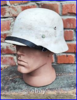 German Helmet M35 WW2 Combat helmet M 35 WWII size 64 Free Shipping