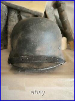 German Helmet M35 WW2 Combat helmet M 35 WWII size 64 Free Shipping