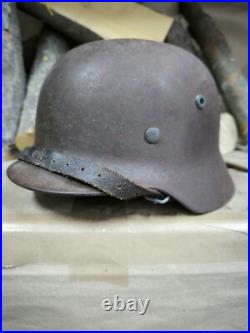 German Helmet M35 WW2 Combat helmet M 35 WWII size 64 Free Shipping German Helmet M35 WW2 Combat helmet M 35 WWII size 64 Free Shipping