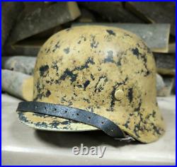 German Helmet M35 WW2 Combat helmet M 35 WWII size 64 Free Shipping