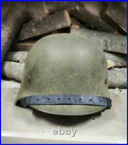 German Helmet M35 WW2 Combat helmet M 35 WWII size 64 Free Shipping German Helmet M35 WW2 Combat helmet M 35 WWII size 64 Free Shipping