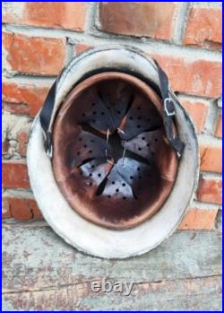 German Helmet M35 WW2 Combat helmet M 35 WWII size 64 Free Shipping