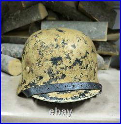 German Helmet M35 WW2 Combat helmet M 35 WWII size 64 Free Shipping