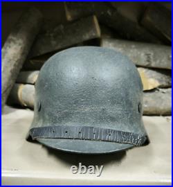 German Helmet M35 WW2 Combat helmet M 35 WWII size 64 Free Shipping