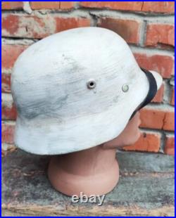 German Helmet M35 WW2 Combat helmet M 35 WWII size 64 Free Shipping