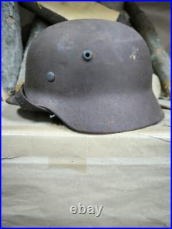 German Helmet M35 WW2 Combat helmet M 35 WWII size 64 Free Shipping German Helmet M35 WW2 Combat helmet M 35 WWII size 64 Free Shipping