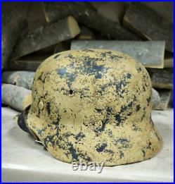 German Helmet M35 WW2 Combat helmet M 35 WWII size 64 Free Shipping