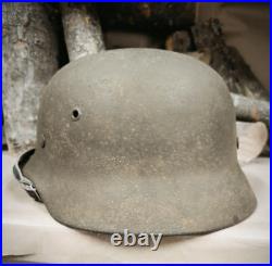 German Helmet M35 WW2 Combat helmet M 35 WWII size 64 Free Shipping