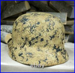 German Helmet M35 WW2 Combat helmet M 35 WWII size 64 Free Shipping