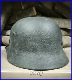 German Helmet M35 WW2 Combat helmet M 35 WWII size 64 Free Shipping