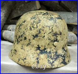 German Helmet M35 WW2 Combat helmet M 35 WWII size 64 Free Shipping