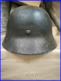 German Helmet M35 WW2 Combat helmet M 35 WWII size 64 Free Shipping German Helmet M35 WW2 Combat helmet M 35 WWII size 64 Free Shipping