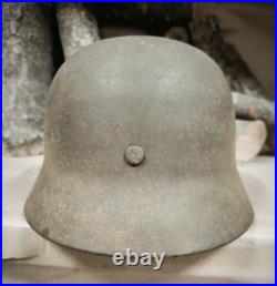 German Helmet M35 WW2 Combat helmet M 35 WWII size 64 Free Shipping