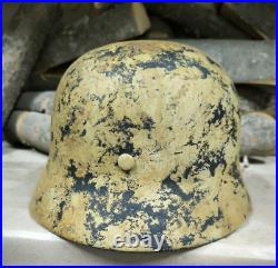 German Helmet M35 WW2 Combat helmet M 35 WWII size 64 Free Shipping