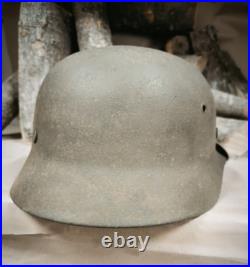 German Helmet M35 WW2 Combat helmet M 35 WWII size 64 Free Shipping