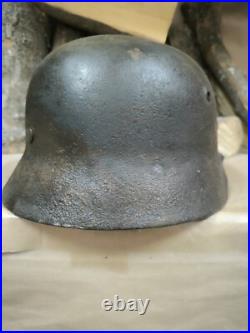 German Helmet M35 WW2 Combat helmet M 35 WWII size 64 Free Shipping German Helmet M35 WW2 Combat helmet M 35 WWII size 64 Free Shipping