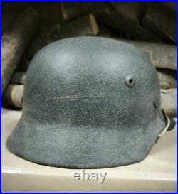 German Helmet M35 WW2 Combat helmet M 35 WWII size 64 Free Shipping