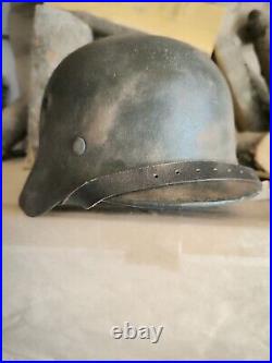 German Helmet M35 WW2 Combat helmet M 35 WWII size 64 Free Shipping