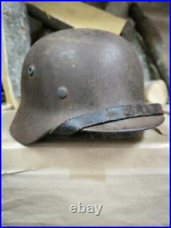 German Helmet M35 WW2 Combat helmet M 35 WWII size 64 Free Shipping German Helmet M35 WW2 Combat helmet M 35 WWII size 64 Free Shipping