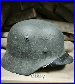 German Helmet M35 WW2 Combat helmet M 35 WWII size 64 Free Shipping