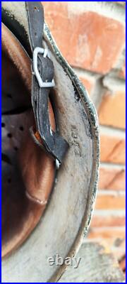 German Helmet M35 WW2 Combat helmet M 35 WWII size 64 Free Shipping