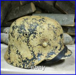 German Helmet M35 WW2 Combat helmet M 35 WWII size 64 Free Shipping