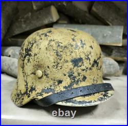 German Helmet M35 WW2 Combat helmet M 35 WWII size 64 Free Shipping